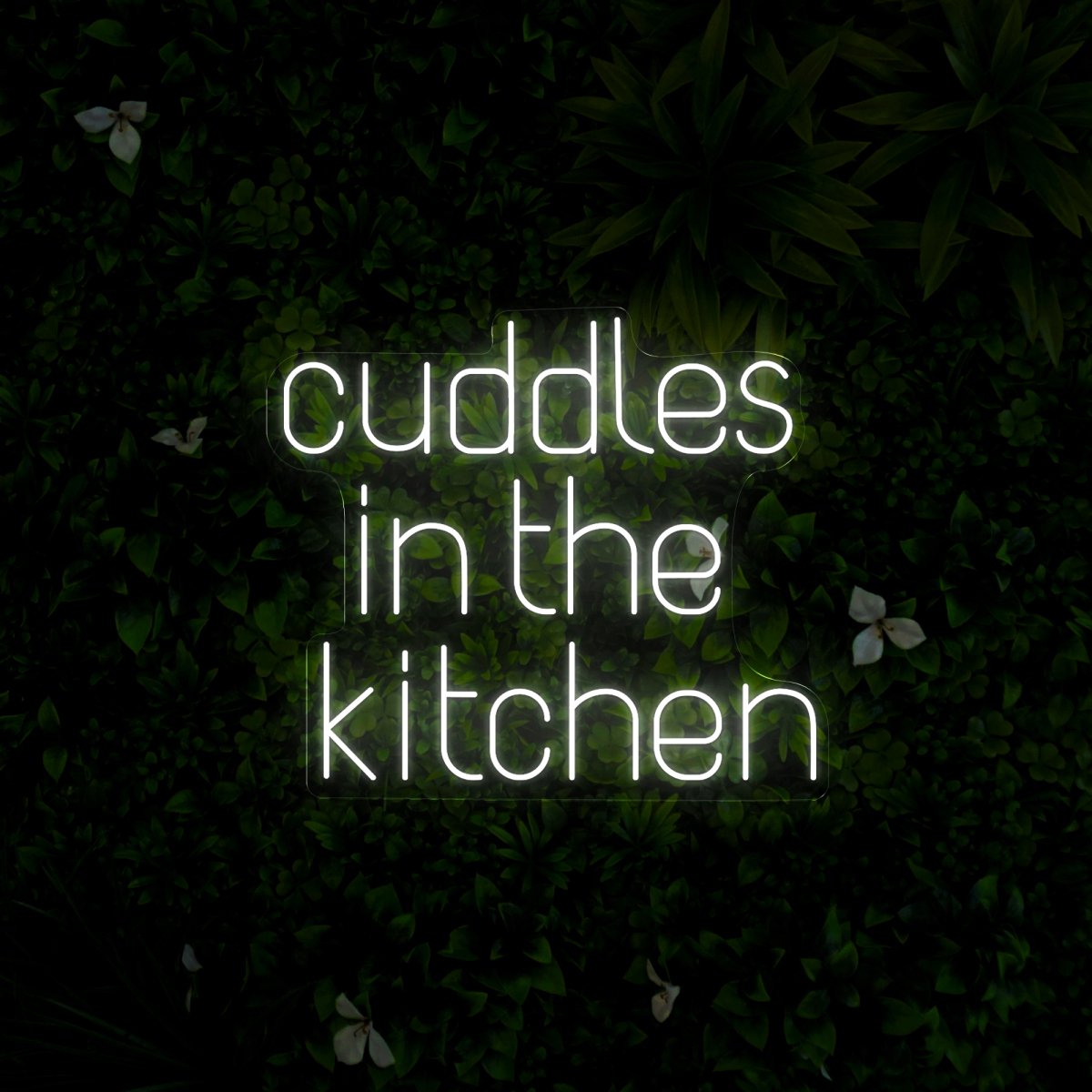 Cuddles In The Kitchen Neon Sign - Reels Custom