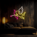 Cupid's Bow And Arrow Neon Sign - Reels Custom