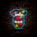 Custom Baby Bodysuit Neon Sign - Reels Custom