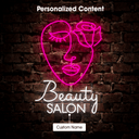 Custom Beauty Salon Neon Sign - Reels Custom