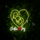 Custom Mom And Baby Neon Sign - Reels Custom