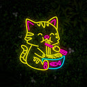 Cute Baby Cat Animals Led Neon Sign - Reels Custom