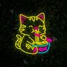 Cute Baby Cat Animals Led Neon Sign - Reels Custom