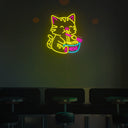 Cute Baby Cat Animals Led Neon Sign - Reels Custom