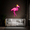 Cute Flamingo Artwork Neon Sign - Reels Custom
