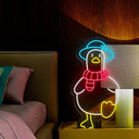 Cute Goose Animals Led Neon Sign - Reels Custom