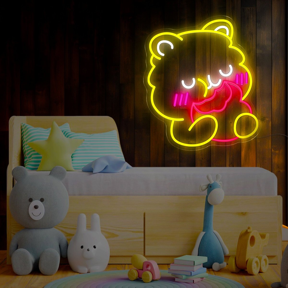 Cute Hamster Animal Neon Sign - Reels Custom