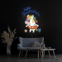 Cute Unicorn With Float Artwork Neon Sign - Reels Custom
