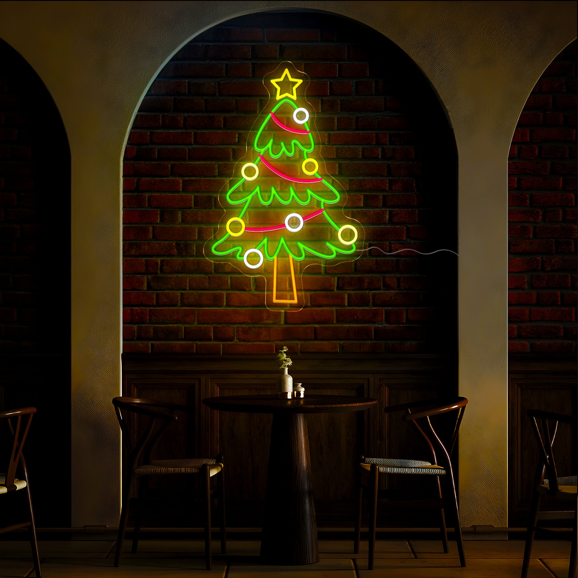 Christmas Tree Led Neon Sign