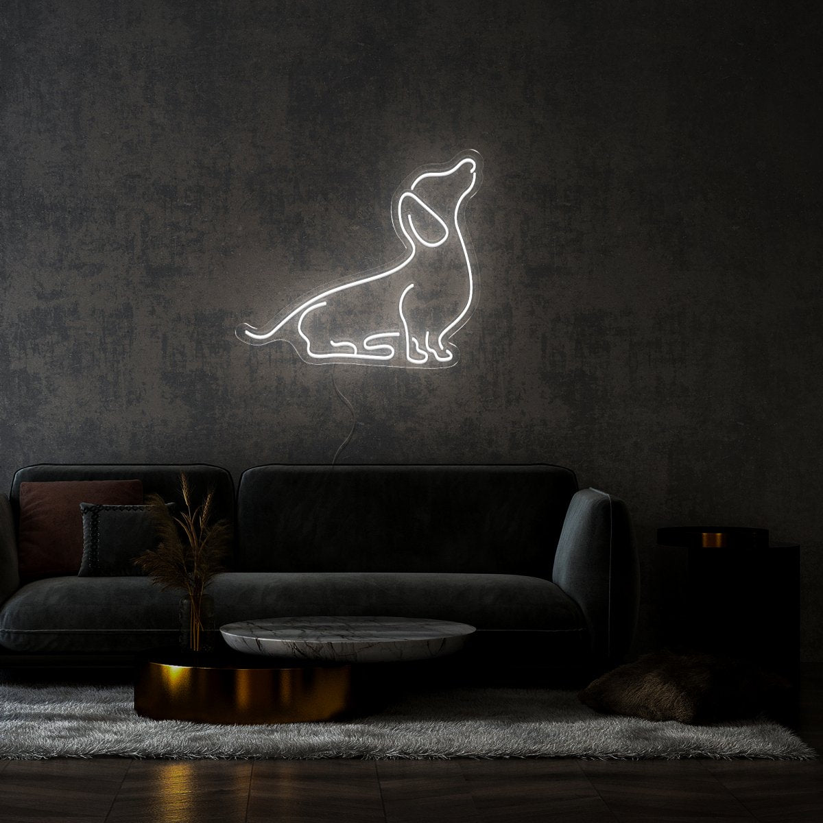 Dachshund Dog Neon Sign - Reels Custom