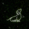 Dachshund Dog Neon Sign - Reels Custom