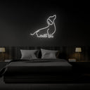Dachshund Dog Neon Sign - Reels Custom