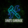 Dad's Garage Neon Sign - Reels Custom