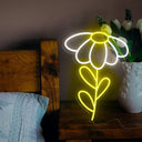 Daisy Flower Led Neon Sign - Reels Custom