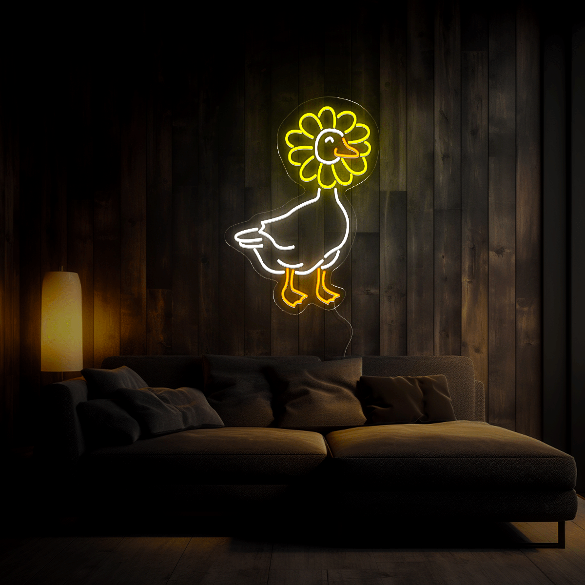Daisy Goose Neon Sign - Reels Custom