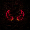 Devil Horns Neon Sign - Reels Custom