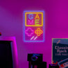 Dimmable Gaming Neon Sign Arcade Decor - Reels Custom