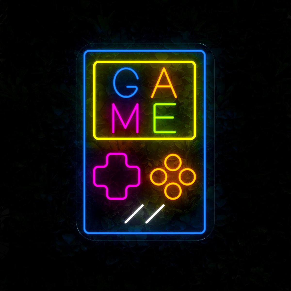 Dimmable Gaming Neon Sign Arcade Decor - Reels Custom