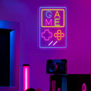 Dimmable Gaming Neon Sign Arcade Decor - Reels Custom