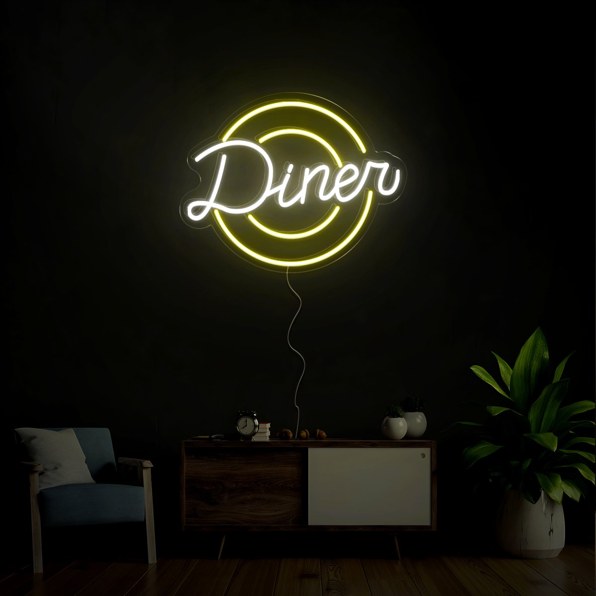 Diner Neon Sign - Reels Custom