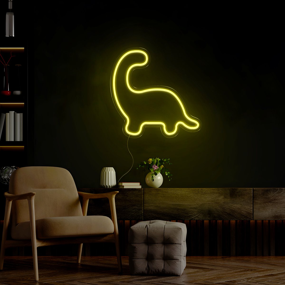Dinosaur Animals Led Neon Sign - Reels Custom