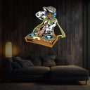 Dj Puppet Artwork Led Neon Sign - Reels Custom
