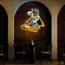 Dj Puppet Artwork Led Neon Sign - Reels Custom