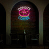 Donut Coffee Neon Sign - Reels Custom
