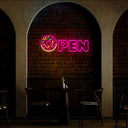 Donut Open Neon Sign - Reels Custom