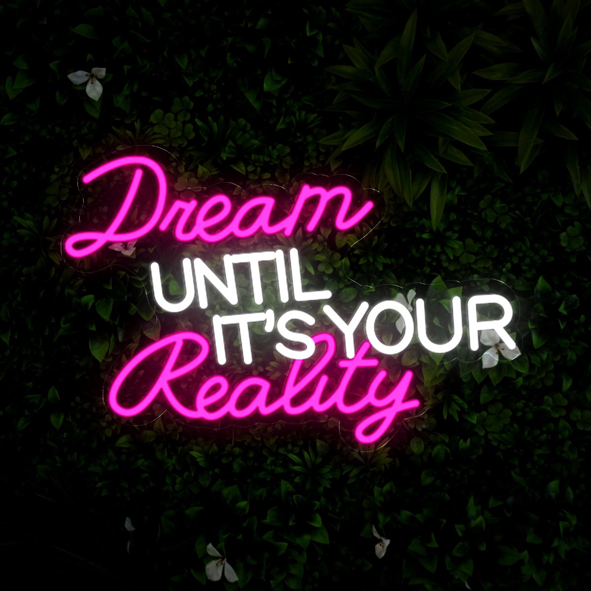 Dream Until It's Your Reality Led Neon Sign - Reels Custom