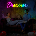 Dreamer Quotes Led Neon Sign - Reels Custom
