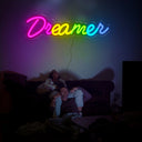Dreamer Quotes Led Neon Sign - Reels Custom