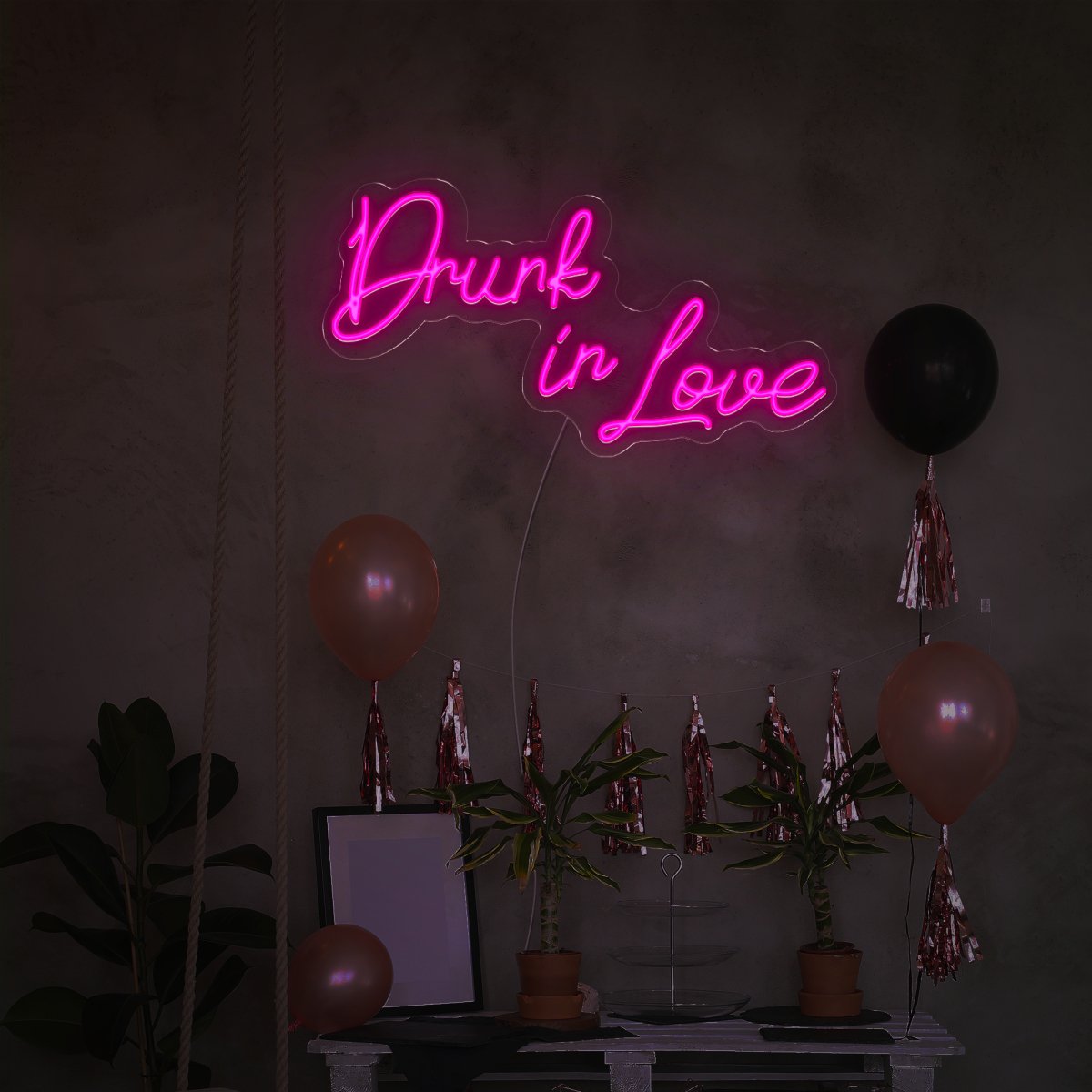 Drunk In Love Neon Sign - Reels Custom