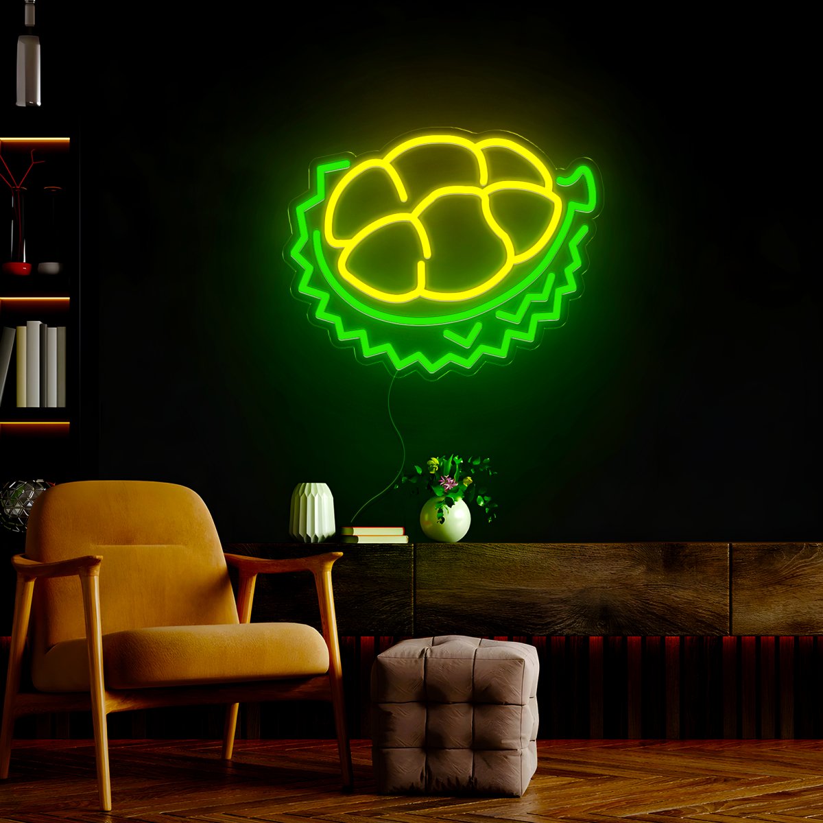 Durian Fruits Led Neon Sign - Reels Custom