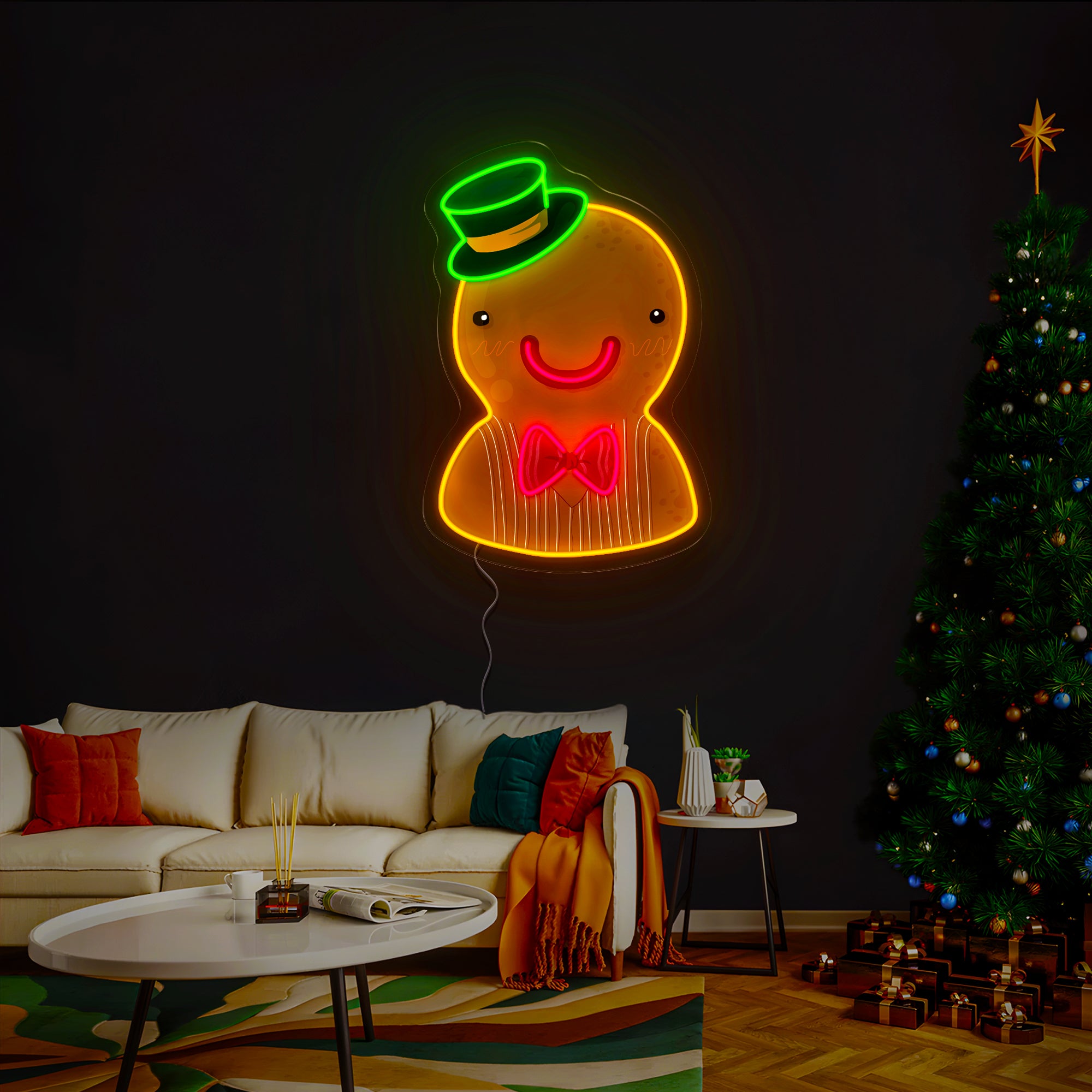 Ginger Pie Christmas Led Neon Sign