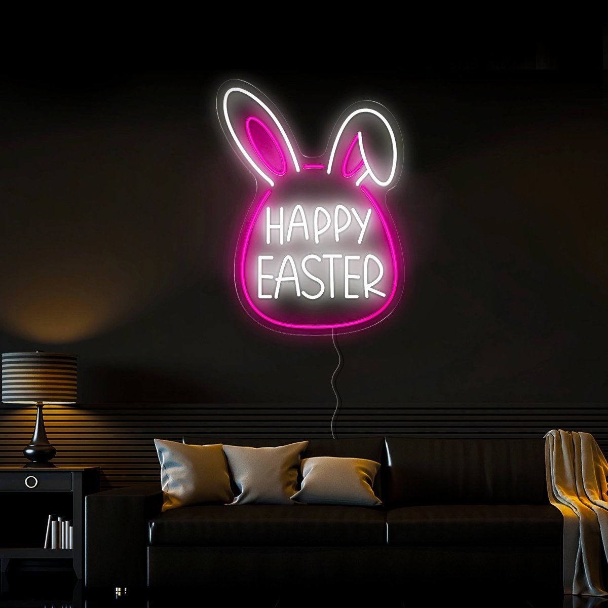 Easter Bunny Neon Sign - Reels Custom