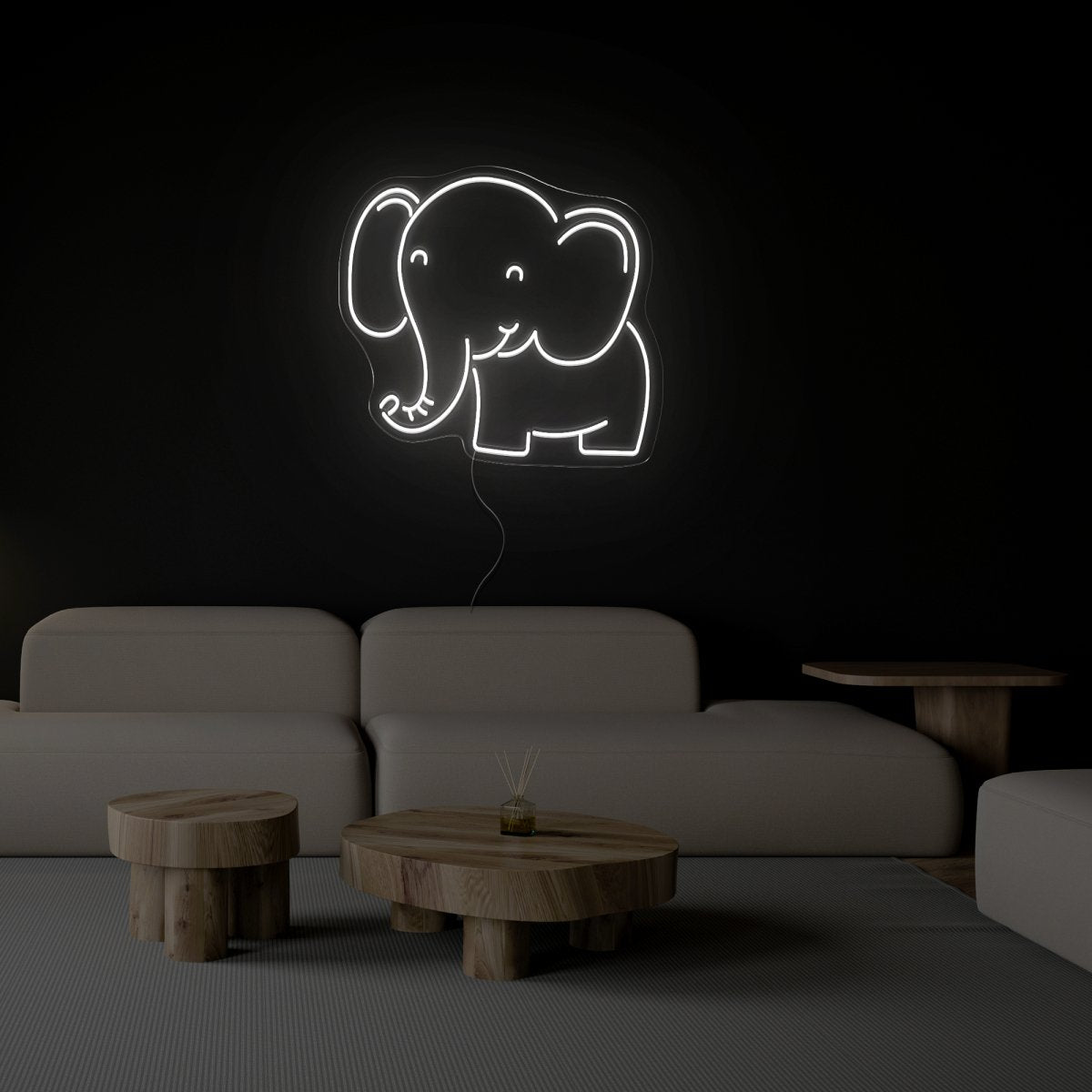Elephant Neon Sign - Reels Custom