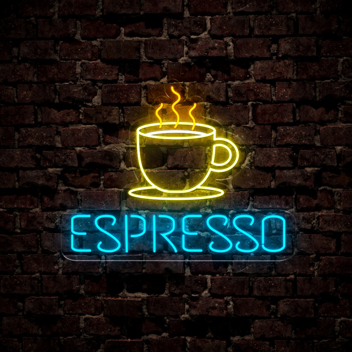 Espresso Neon Sign - Reels Custom