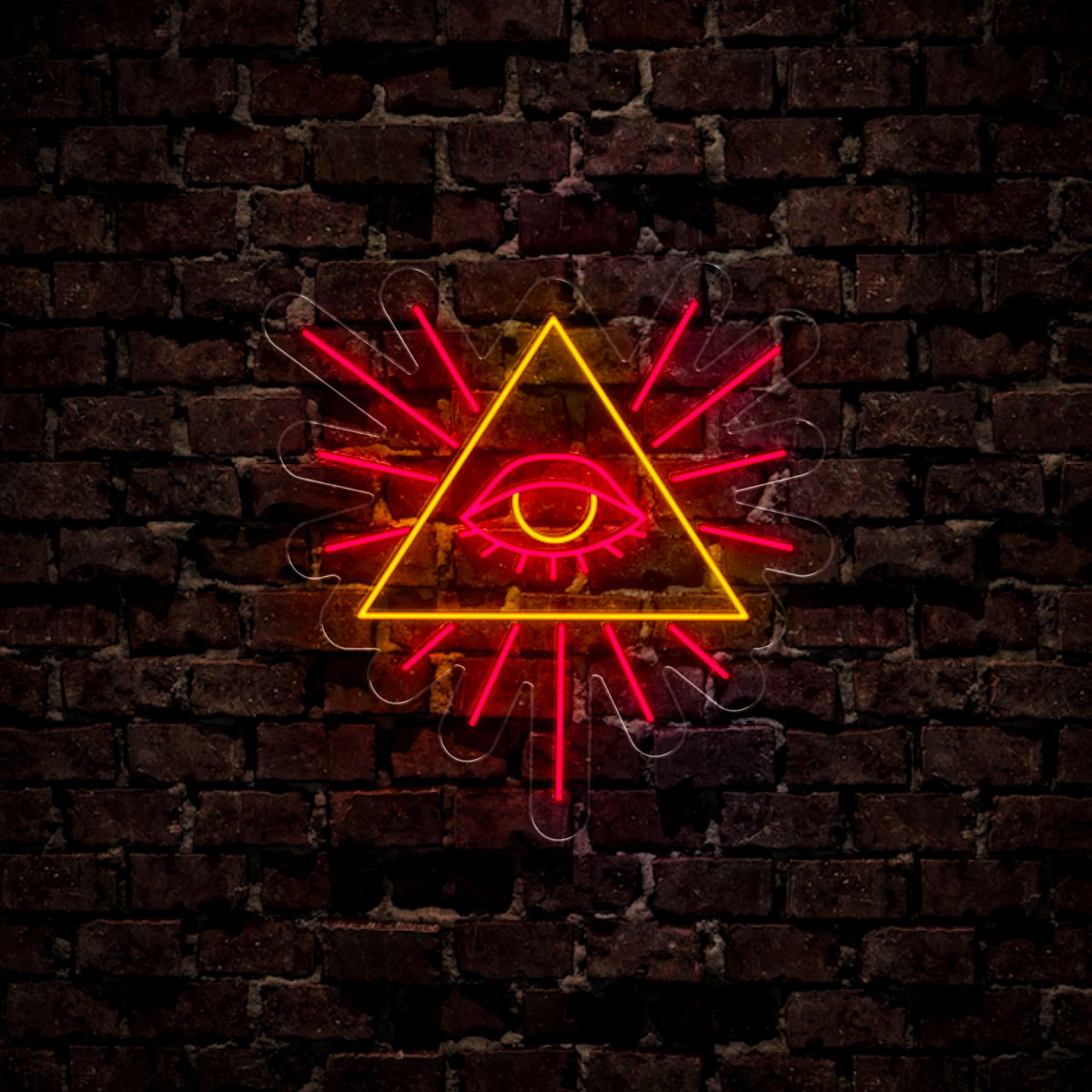 Eye Of The Pyramid Neon Sign - Reels Custom