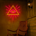 Eye Of The Pyramid Neon Sign - Reels Custom