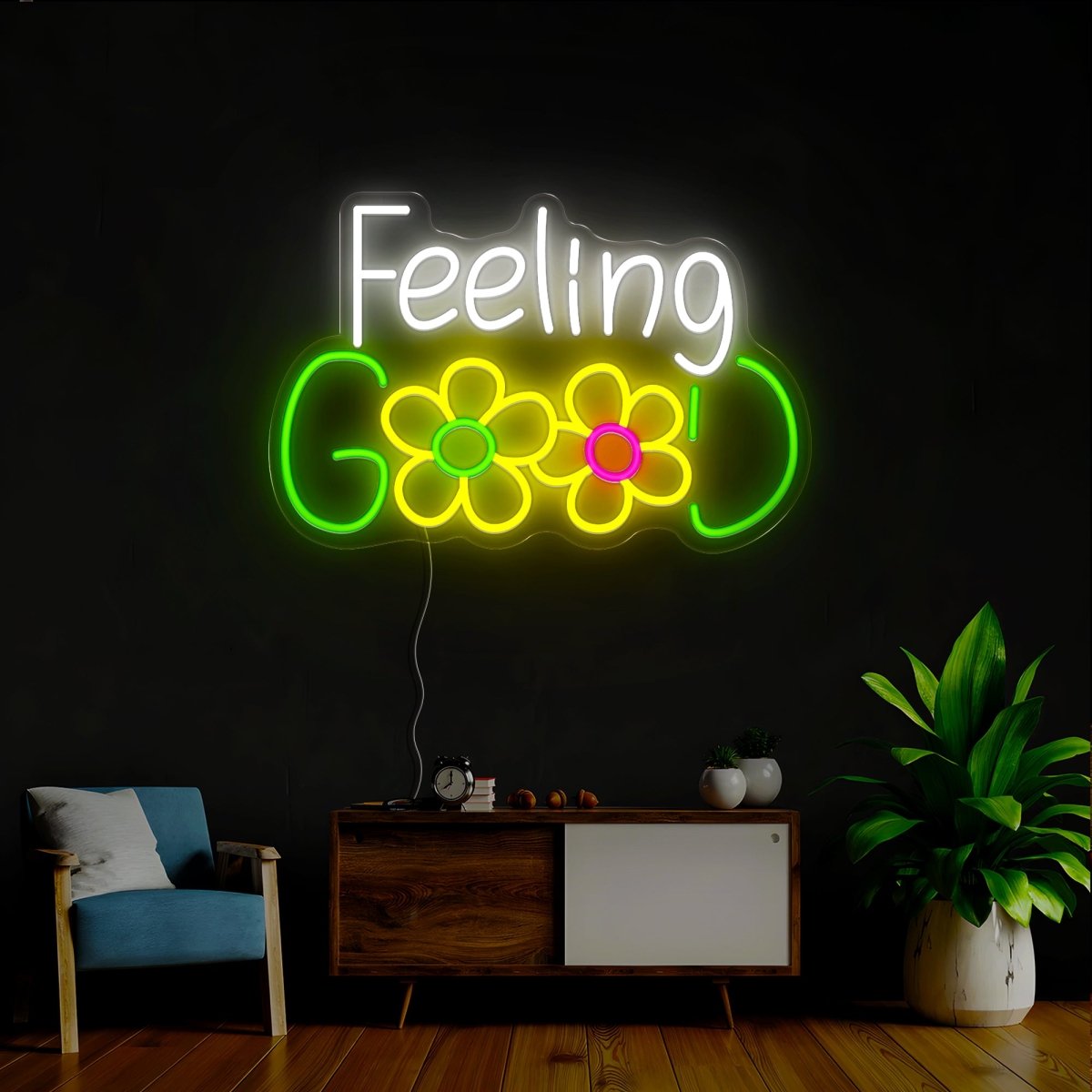 Feeling Good Neon Sign - Reels Custom