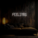 Feelings Neon Sign - Reels Custom