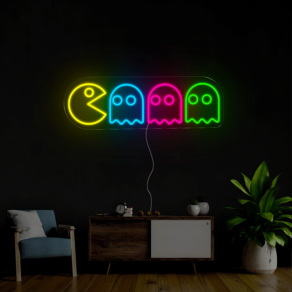 Chasing Ghosts Led Neon Sign