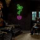 Fiddle Leaf Fig Plant Led Neon Sign - Reels Custom