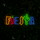Fiesta Chili And Cactus Neon Sign - Reels Custom