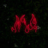 Fire Neon Sign - Reels Custom