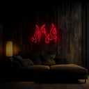Fire Neon Sign - Reels Custom