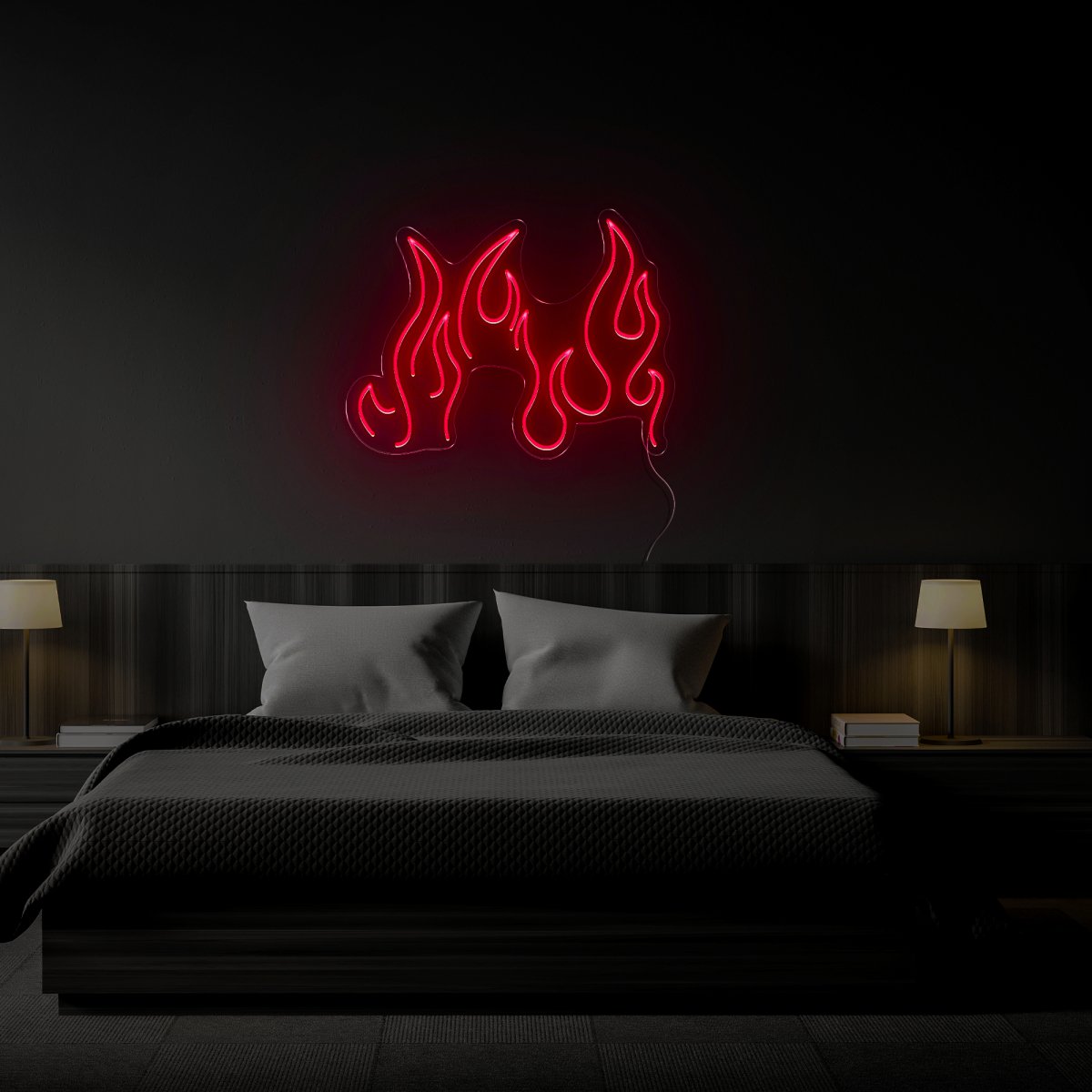 Fire Neon Sign - Reels Custom