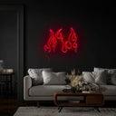 Fire Neon Sign - Reels Custom