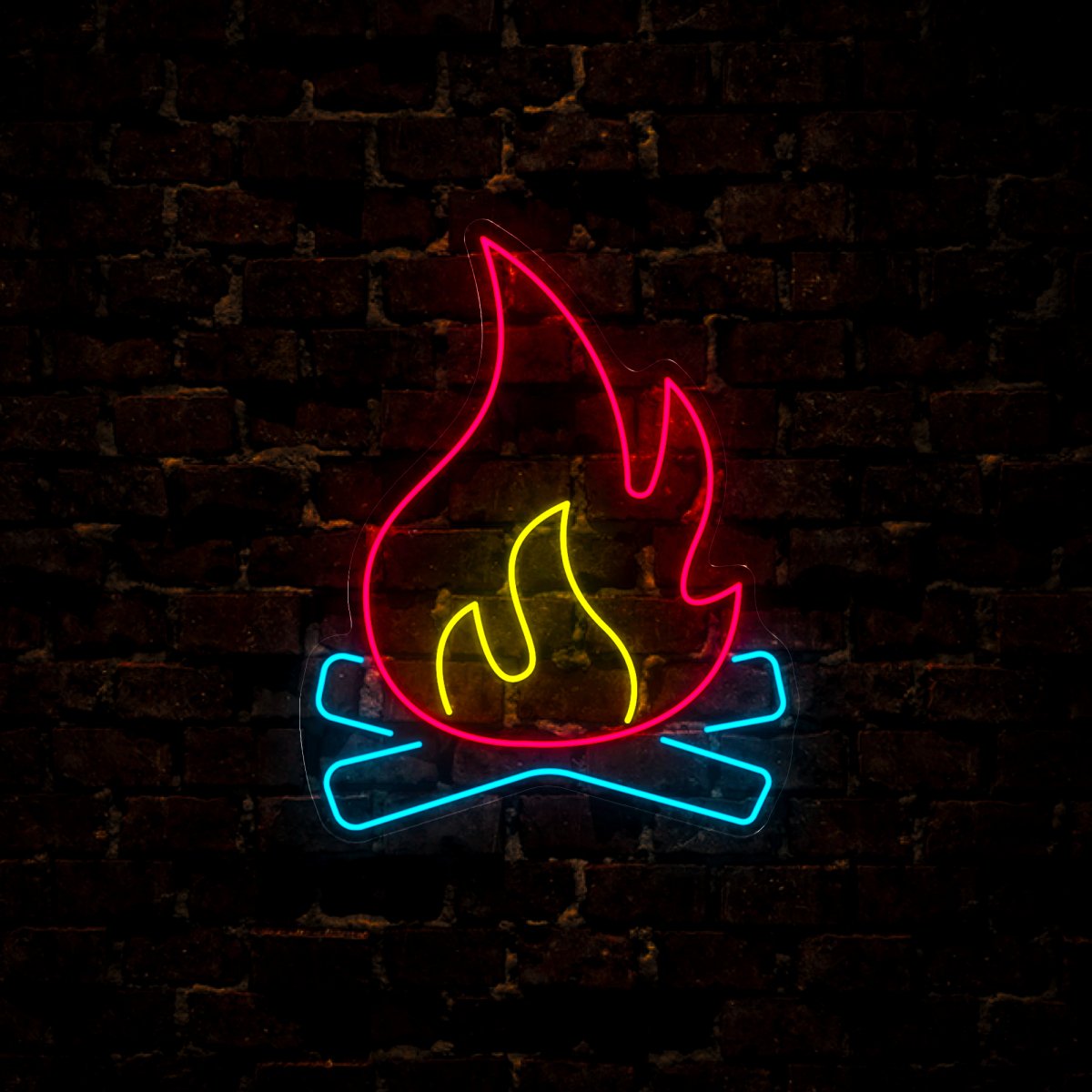 Fire Neon Sign - Reels Custom